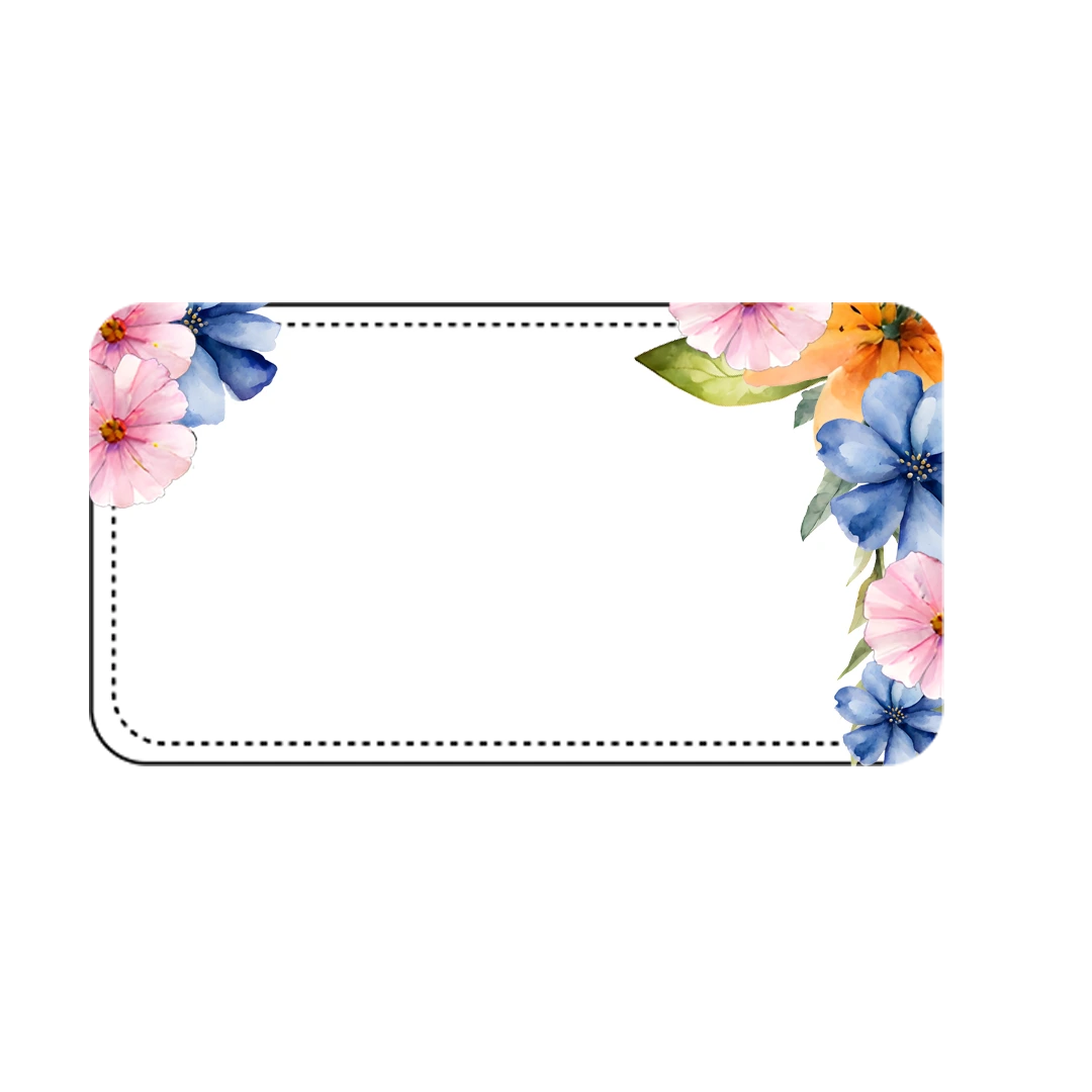 Floral Frame PNG Free Download Transparent Beauty for Your Creations_14.webp